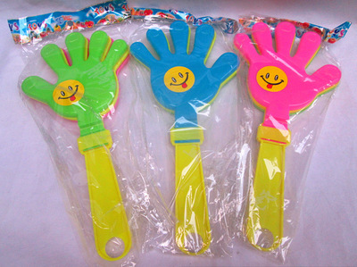 【廠(chǎng)家直銷(xiāo)晚會(huì)道具塑料拍手器手掌拍批發(fā)28cm拍手掌10元以下】?jī)r(jià)格,廠(chǎng)家,圖片,助威道具,義烏市方朋電子商務(wù)商行-